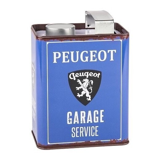 Tirelire Métal Vintage Façon Bidon D'Huile Tirelire Métal Vintage Façon Bidon D'Huile "PEUGEOT"