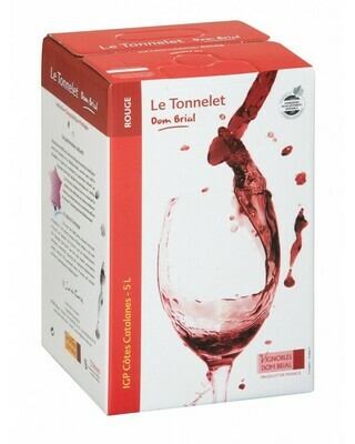 Dom Brial - Vin De Pays Rouge 10 L