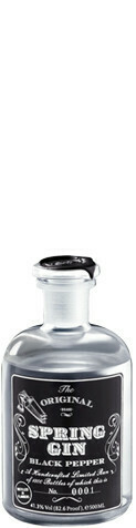 Spring Gin Black Pepper 38.30% 50cl Belge