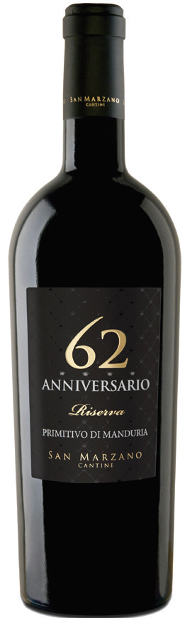 Feudi Di San Marzano - Primitivo Di Manduria D.O.C. "62 Anniversaire"