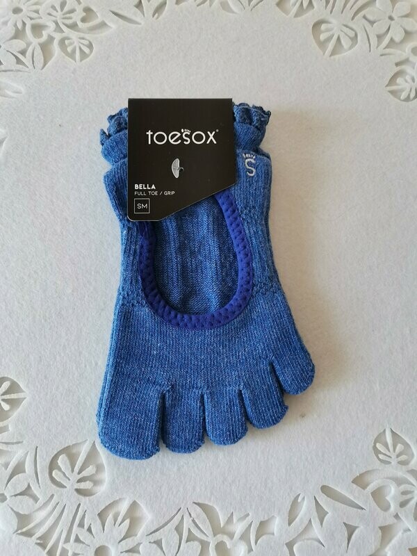 Toesox Bella Full Toe Azure Toesox Bella Full Toe Azure