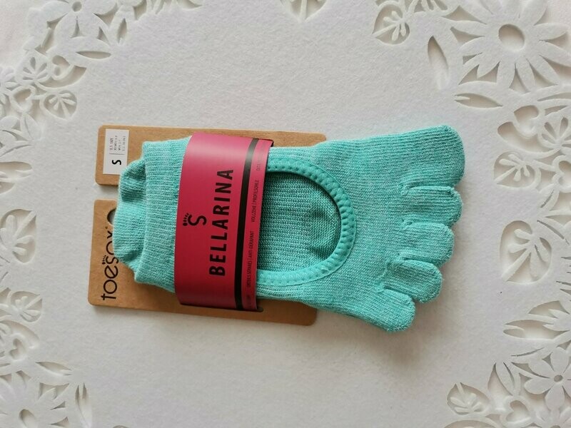 Toesox Bellarina Full Toe Aqua Toesox Bellarina Full Toe Aqua