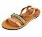 Sandale Strip beige