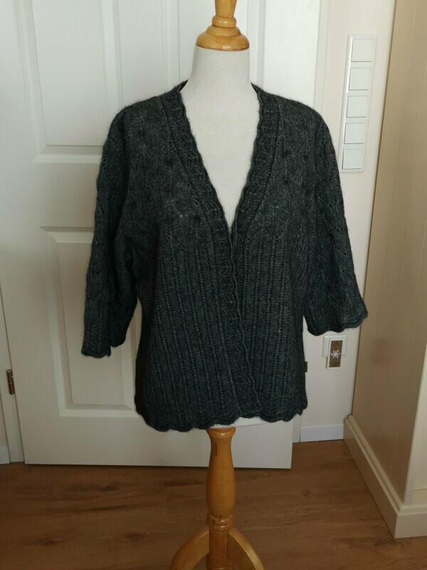 Koru Strickjacke mid grey L