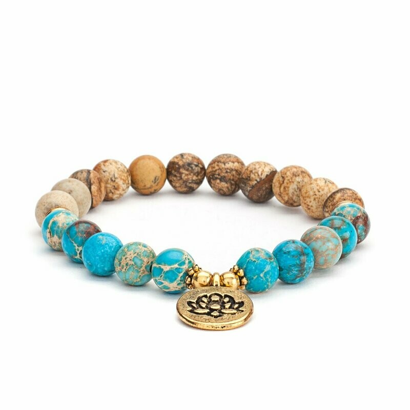 Mala Armband Jaspis