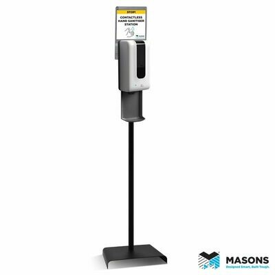 Automatic Hand Sanitiser Unit Freestanding PLUS 1000 mL foaming hand sanitiser