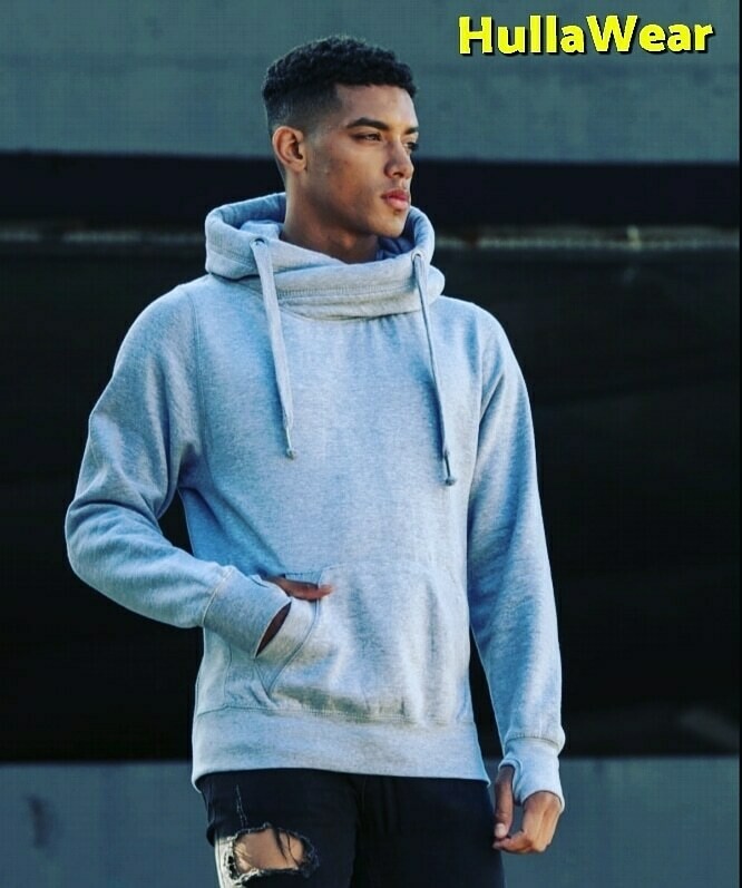Grey Hulla Crossneck Hoddy