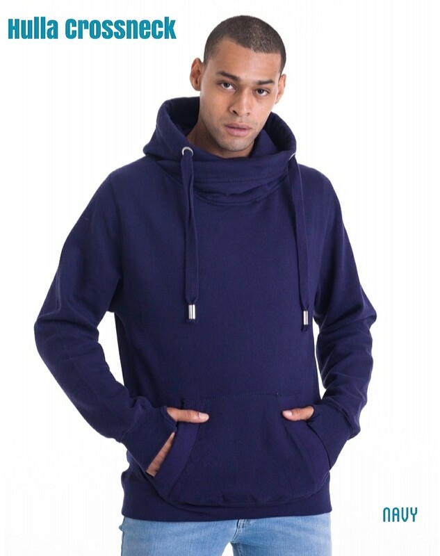 Grey Hulla Crossneck Hoddy