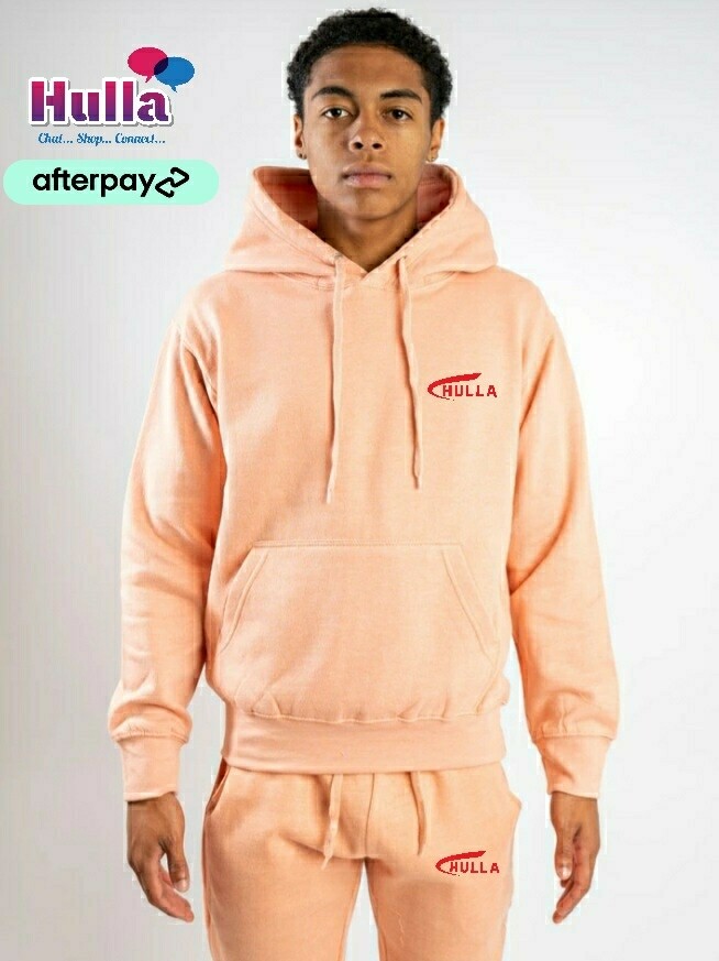 Hullawear Peach Heavy Blend Sweatsuit