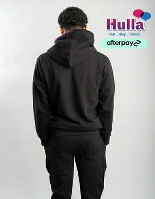 HullaWear Black Heavy Blend Sweatsuit