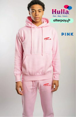 HullaWear Pink Heavy Blend Sweatsuit