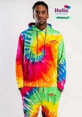 Hulla TieDye Sweatsuit Rainbox Hulla TieDye Sweatsuit Rainbox