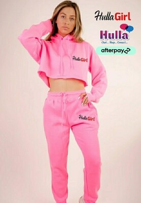Hulla Ladies Crop Top Set