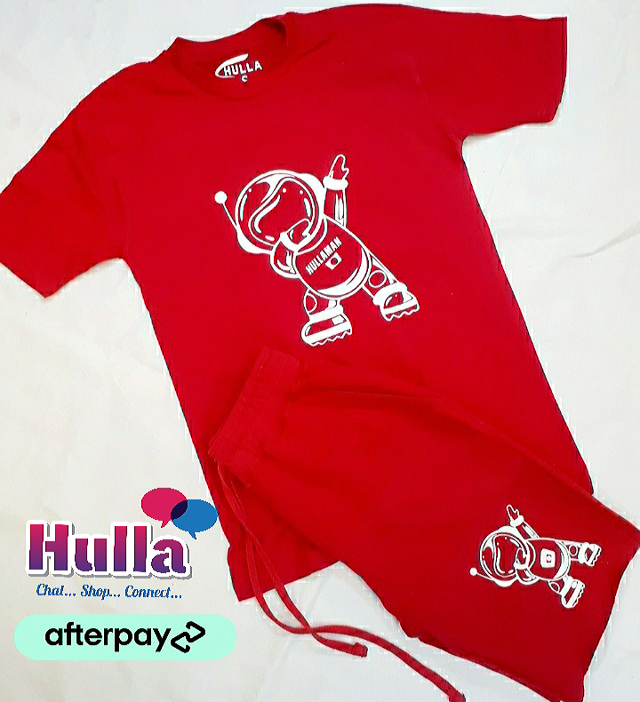 HullaMan Tshirt Short Sets