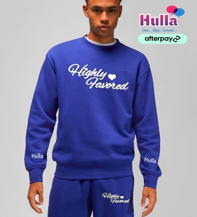 Highly Favored Crew-Neck SweatSuit