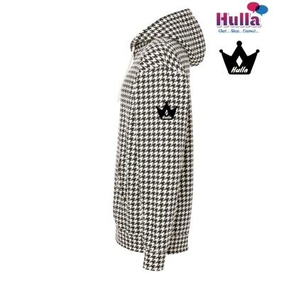 Houndstooth Hulla Hoody