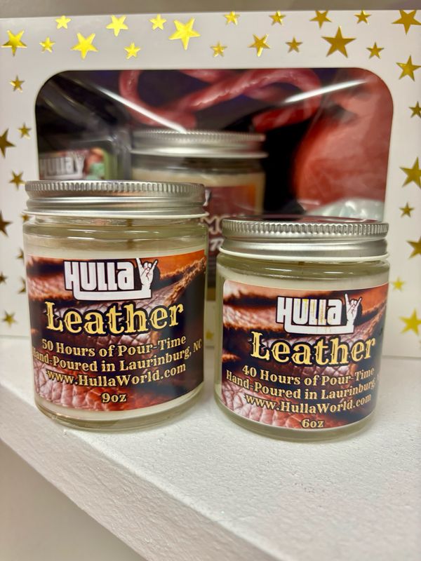 Leather Candle