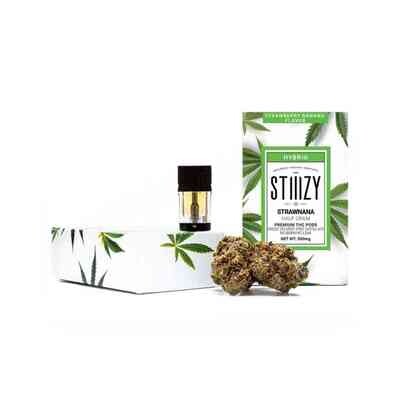 STIIIZY Strawnana- Strawberry Banana Premium THC 1 GRAM POD STIIIZY Strawnana- Strawberry Banana Premium THC 1 GRAM POD