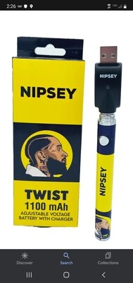 NIPSEY Exclusive LIMITED time 510 thread battery w/charger