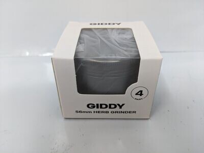 Giddy Grinder - 56 mm [Silver]