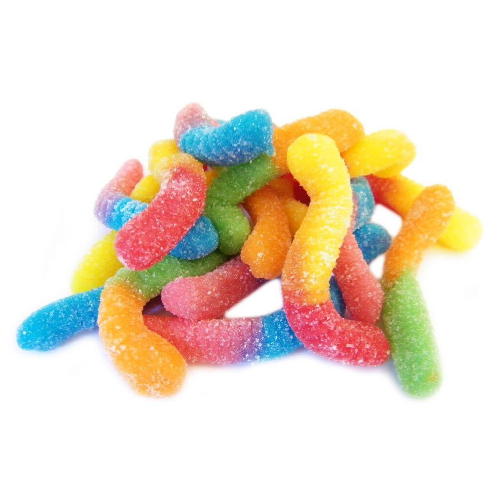 NEON Gummy Worms-500mg