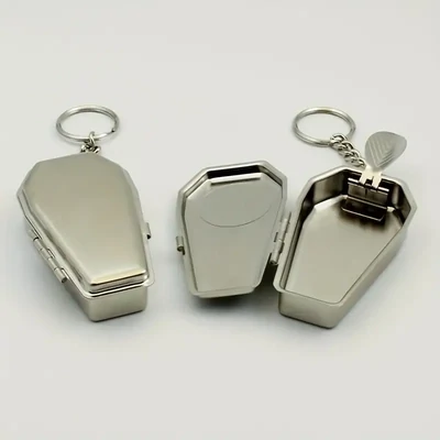 Coffin Ashtray Keychain