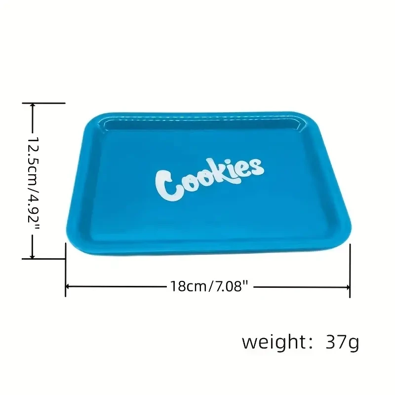 Blue Cookies Rolling Tray