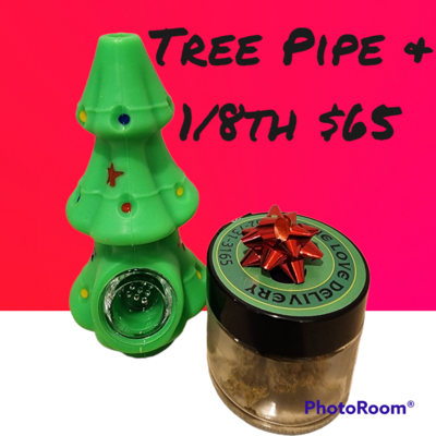 Christmas Tree Pipe + 1/8th