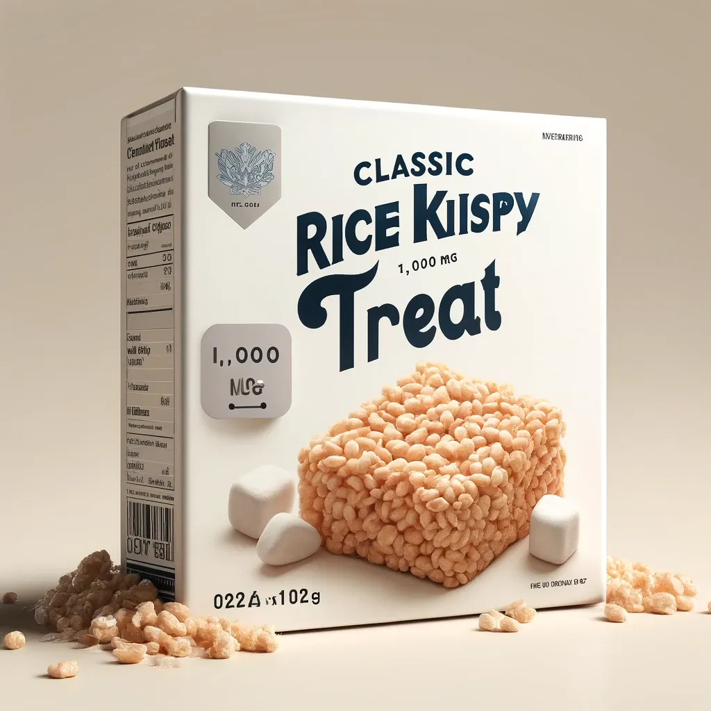Classic Rice Krispy Treat - 1,000 mg