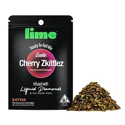 Lime-Cherry Zkittlez- Infused flower 3.5g