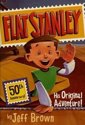Flat Stanley by Jeff Brown. Read-Aloud edition. 1992. Hardcover (Ch-FIC)