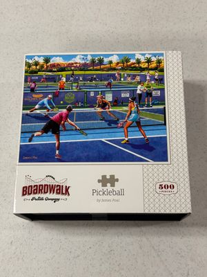 Puzzle - Pickleball. Boardwalk Puzzle. 500 pieces.