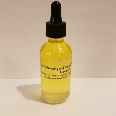 Z - Amazing and Natural Twins Hair Growth Oil 60 ml Xtra Large