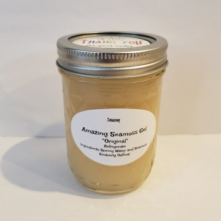 Original small Seamoss Gel 8 oz
