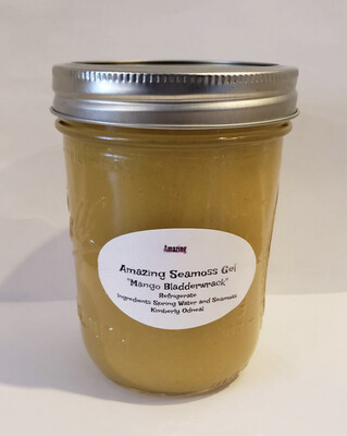 Mango Bladderwrack Infused Seamoss Gel 16 oz