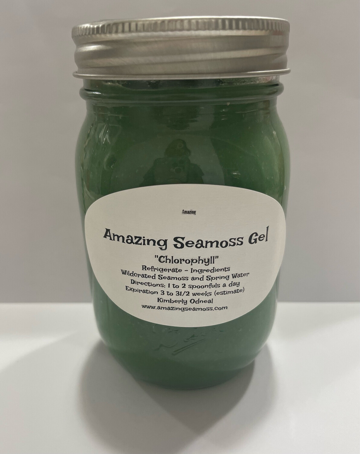 Chlorophyll Infused Seamoss Gel 16 oz