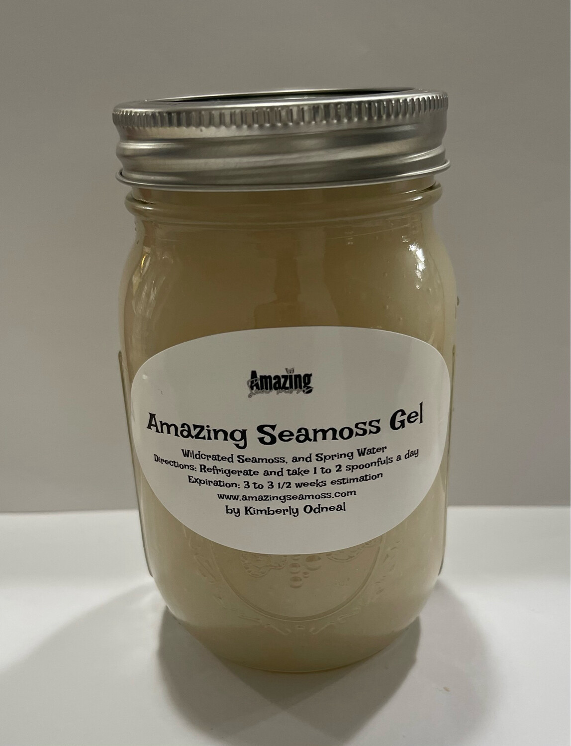 Original Seamoss Gel 16 oz