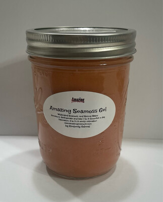 Strawberry Pineapple Infused Seamoss Gel 16 oz
