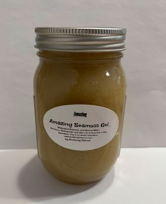 Echinacea Ginger Turmeric infused Seamoss Gel 16 oz