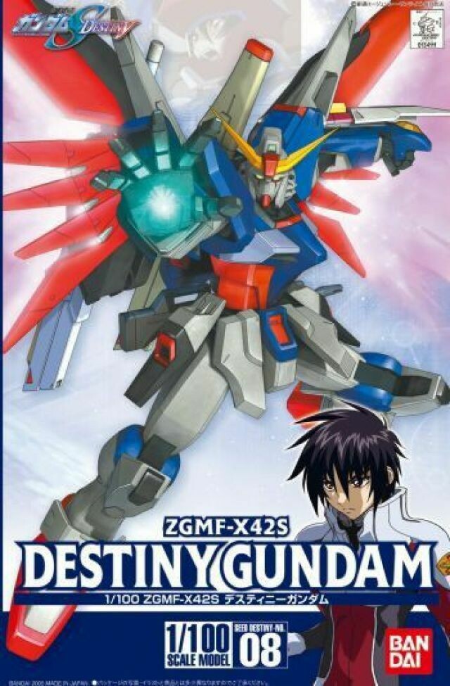 HG 1/100 #08 Destiny Gundam