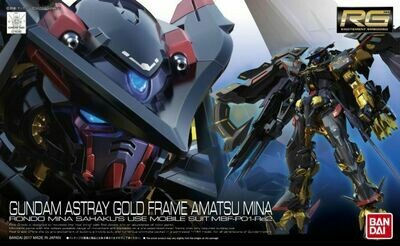 Mobile Suit Gundam SEED Astray RG Gundam Astray Gold Frame Amatsu Mina 1/144 Scale Model Kit