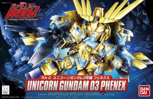 BB394 Unicorn Gundam 03 Phenex