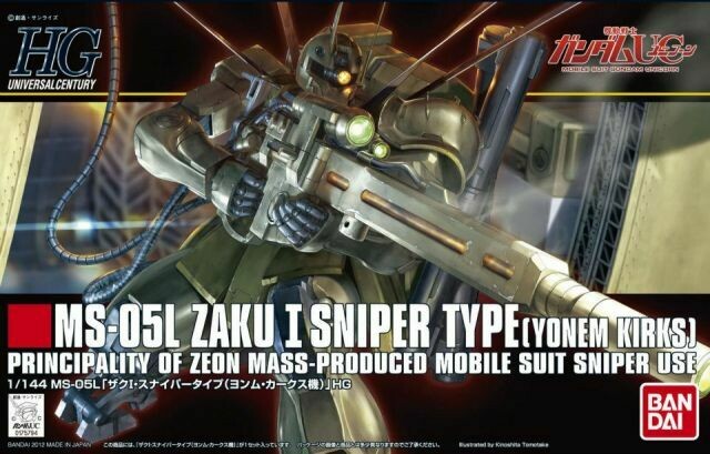HGUC 1/144 #137 Zaku I Sniper Type (Yonem Kirks Custom)