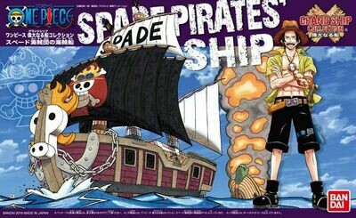One Piece - Grand Ship Collection - Spade Pirates Ship