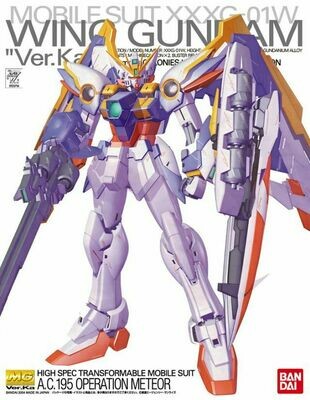 Gundam Wing: Endless Waltz MG Wing Gundam Zero EW (Ver.Ka) 1/100 Scale Model Kit