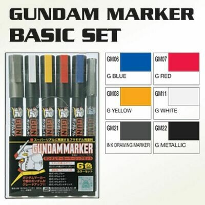 Gundam Marker Set - Basic Set