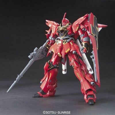 Mobile Suit Gundam Unicorn HGUC MSN-06S Sinanju 1/144 Scale Model Kit