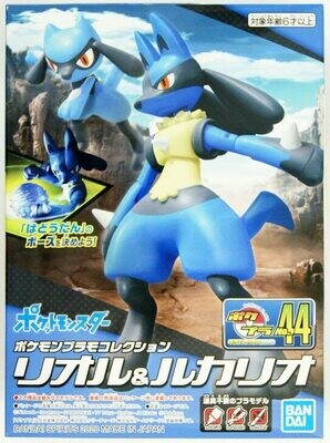 Pokemon Riolu &amp; Lucario Model Kit Set