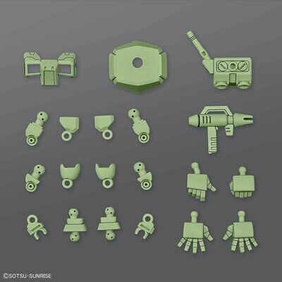 SD GUNDAM CROSS SILHOUETTE SILHOUETTE BOOSTER [GREEN]