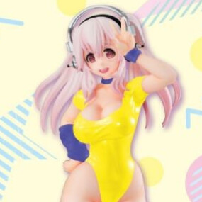 Super Sonico - Yellow Version - 80's Concept Figure - Another Color